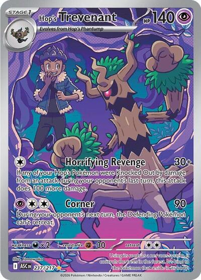 Hop's Trevenant ME: Ascended Heroes (237/217) (Illustration Rare)