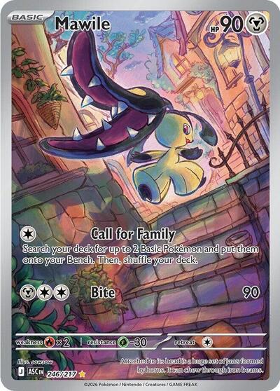 Mawile ME: Ascended Heroes (246/217) (Illustration Rare)
