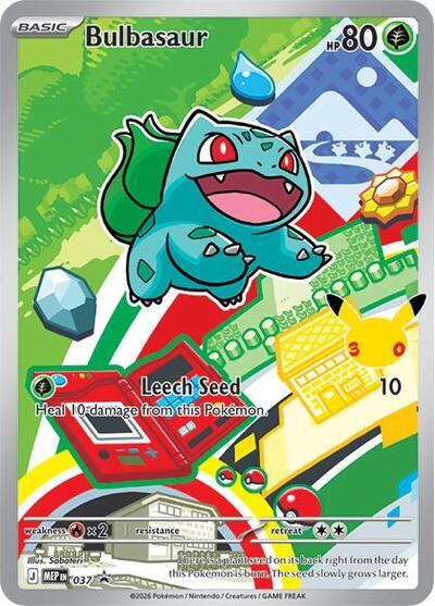 Bulbasaur ME: Mega Evolution Promo (037) (Promo)