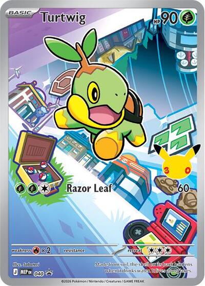 Turtwig ME: Mega Evolution Promo (040) (Promo)