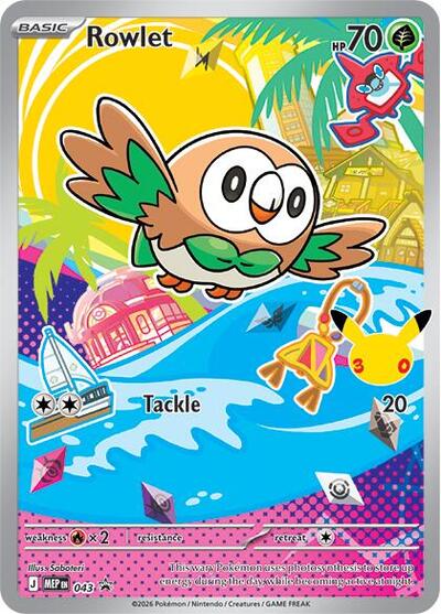 Rowlet ME: Mega Evolution Promo (043) (Promo)