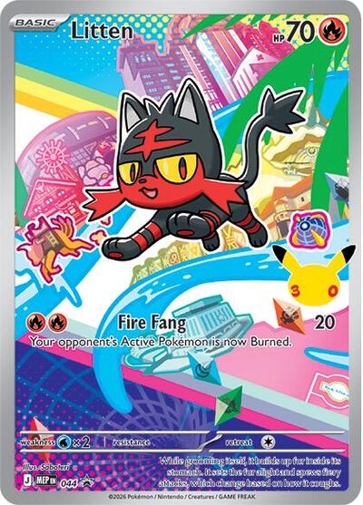 Litten ME: Mega Evolution Promo (044) (Promo)