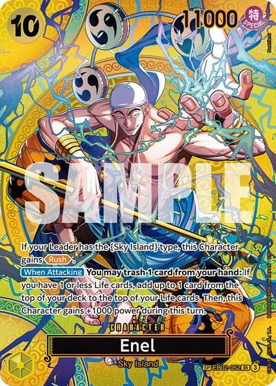 Enel (SP) Adventure on Kami's Island (EB02-052) (Super Rare)