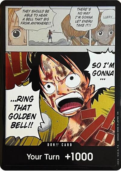 DON!! Card (Luffy) (DON!! Foil) Adventure on Kami's Island (DON!!)