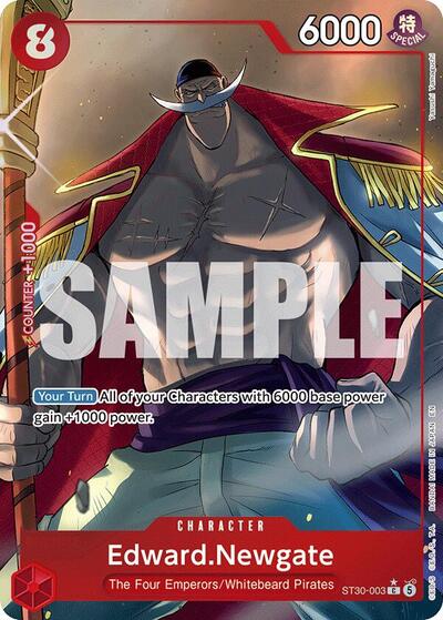 Edward.Newgate (Full Art) ST-30: Starter Deck 30 EX Luffy & Ace (ST30-003) (Common)