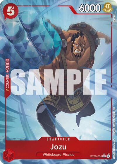 Jozu (Full Art) ST-30: Starter Deck 30 EX Luffy & Ace (ST30-005) (Common)