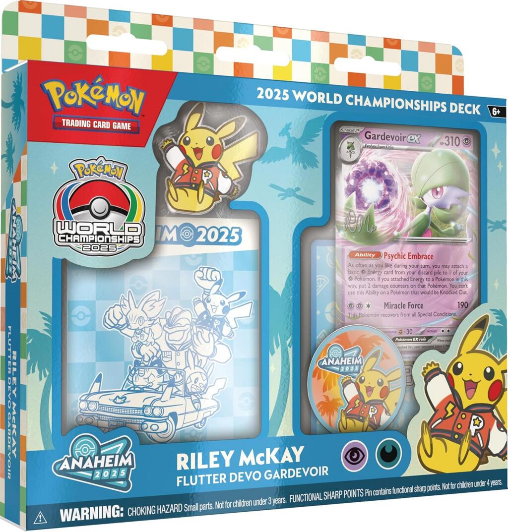 2025 World Championship Deck: Riley McKay (KSI's Gardevoir)