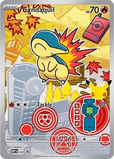 Cyndaquil ME: Mega Evolution Promo (047) (Promo)