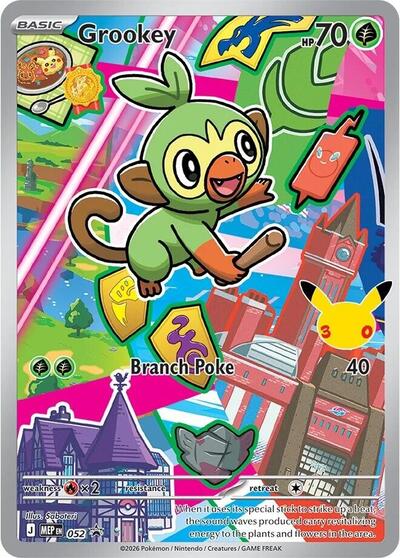 Grookey ME: Mega Evolution Promo (052) (Promo)