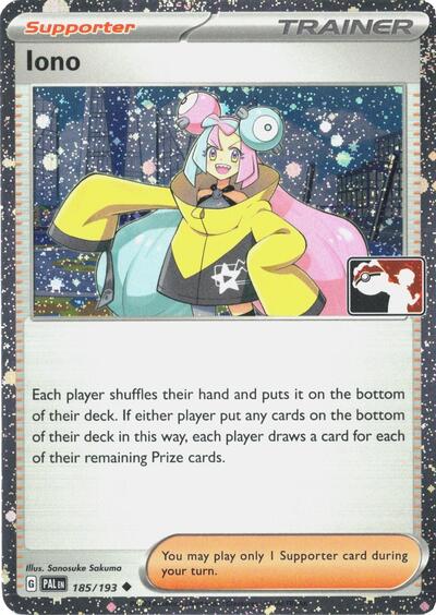 Iono (Cosmos Holo) Prize Pack Series Cards (185/193) (Uncommon)
