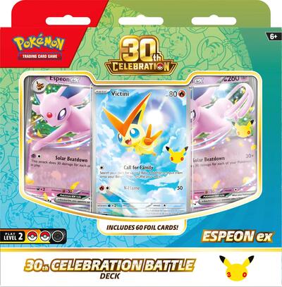 30th Celebration Battle Deck [Espeon ex] ME: 30th Celebration