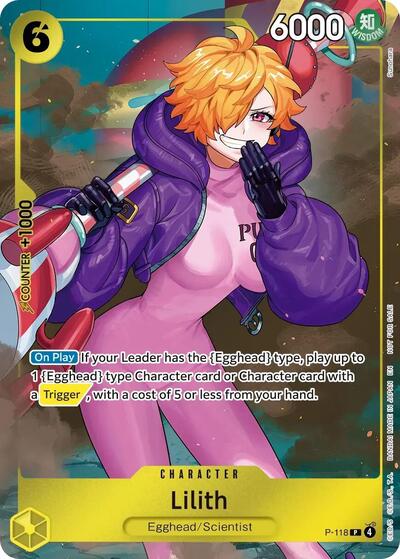 Lilith (Event Pack Vol. 9) One Piece Promotion Cards (P-118) (Promo)
