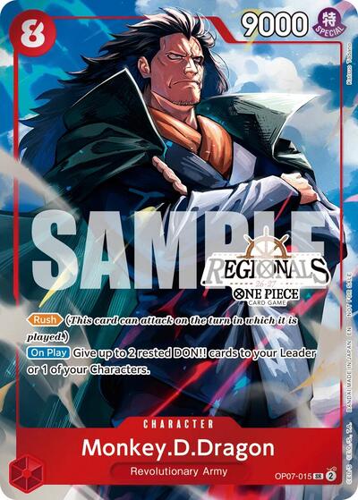 Monkey.D.Dragon (Regional Participation Pack 2026 Vol.2) One Piece Promotion Cards (OP07-015) (Super Rare)