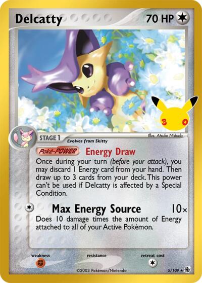 Delcatty ME: 30th Celebration Classic Collection (5/109) (Classic Collection)