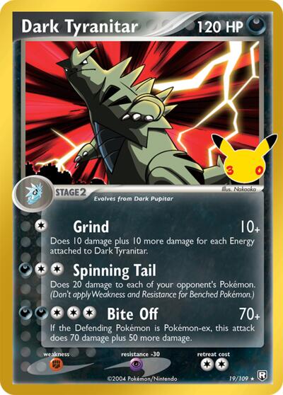 Dark Tyranitar ME: 30th Celebration Classic Collection (19/109) (Classic Collection)