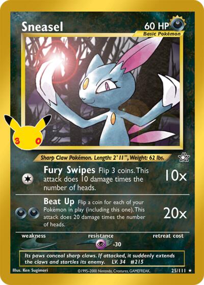 Sneasel ME: 30th Celebration Classic Collection (25/111) (Classic Collection)