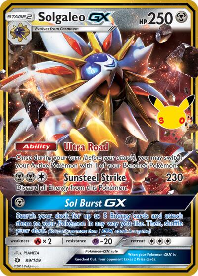 Solgaleo GX ME: 30th Celebration Classic Collection (89/149) (Classic Collection)