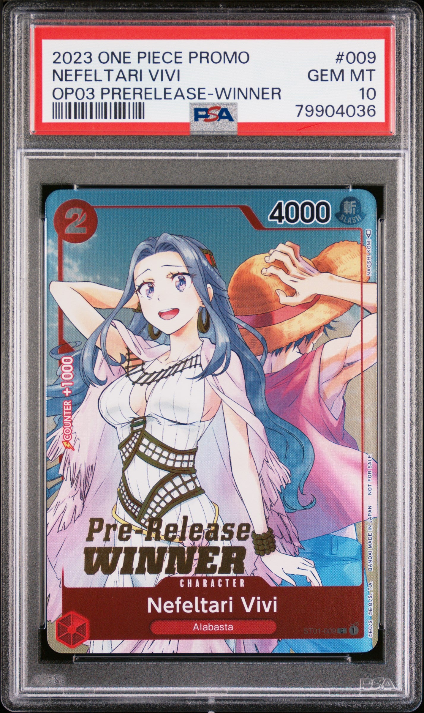 PSA 10 - Pre-Release Winner Promo - Nefeltari Vivi #009
