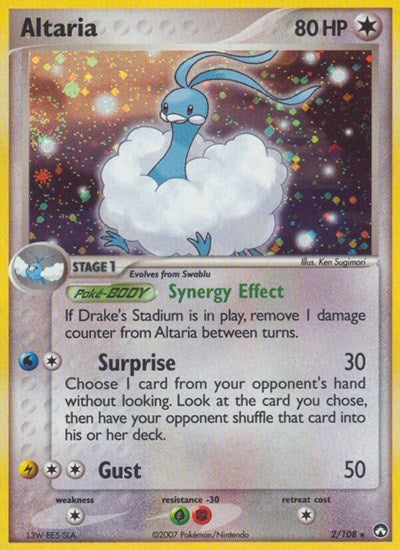 Altaria EX Power Keepers (2/108) (Holo Rare)