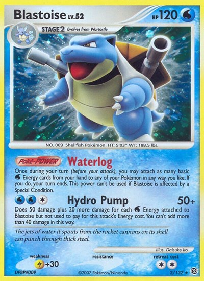 Blastoise Secret Wonders (2/132) (Holo Rare)