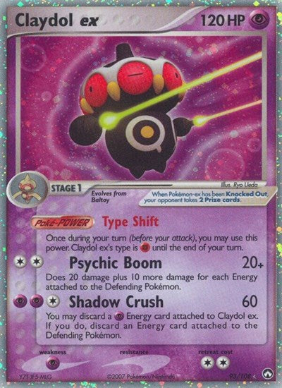 Claydol ex EX Power Keepers (93/108) (Ultra Rare)