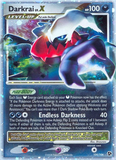 Darkrai LV.X Great Encounters (104/106) (Ultra Rare)