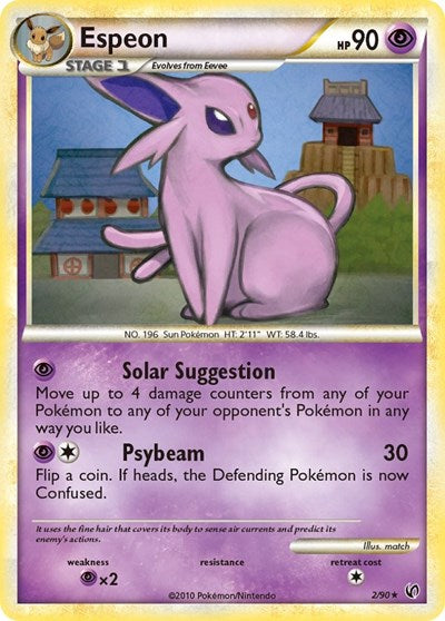 Espeon Undaunted (2/90) (Holo Rare)
