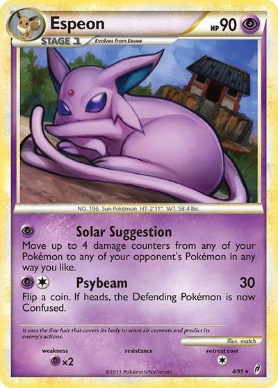 Espeon Call of Legends (4/95) (Holo Rare)