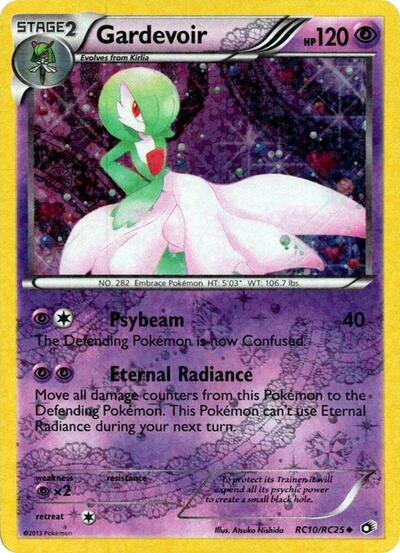 Gardevoir Legendary Treasures: Radiant Collection (RC10/RC25) (Uncommon)
