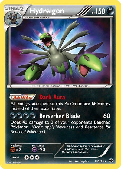 Hydreigon Next Destinies (103/99) (Secret Rare)