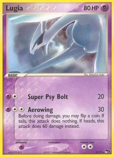Lugia POP Series 5 (002/017) (Rare)
