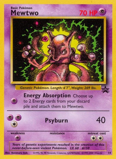 Mewtwo (14) WoTC Promo (14/53) (Promo)