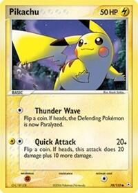 Pikachu EX Holon Phantoms (78/110) (Common)