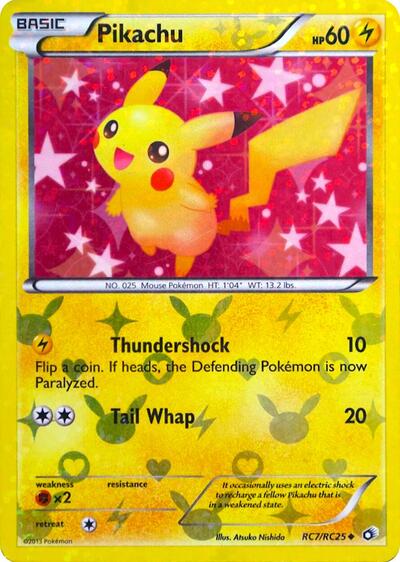 Pikachu Legendary Treasures: Radiant Collection (RC7/RC25) (Uncommon)