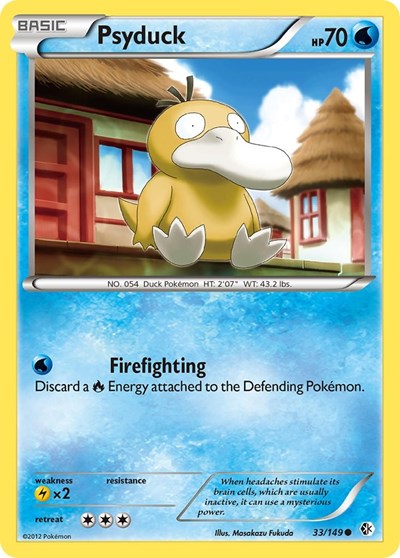 Psyduck (33) Boundaries Crossed (33/149) (Common)