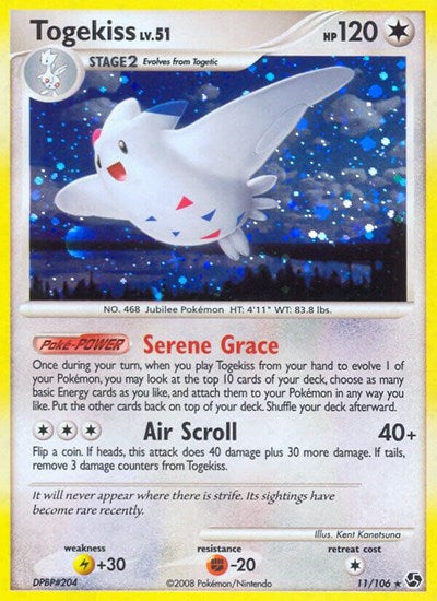 Togekiss Great Encounters (11/106) (Holo Rare)