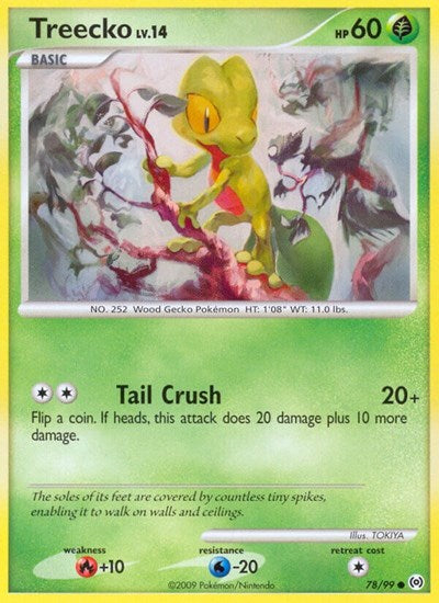 Treecko (78) Arceus (78/99) (Common)