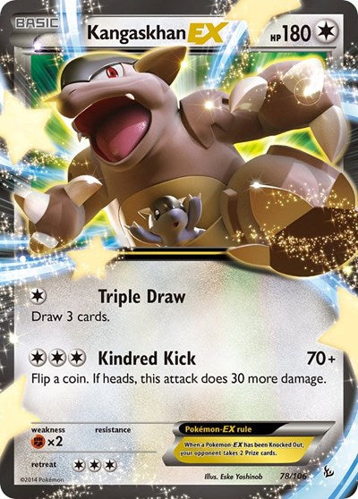 Kangaskhan EX XY - Flashfire (78/106) (Ultra Rare)
