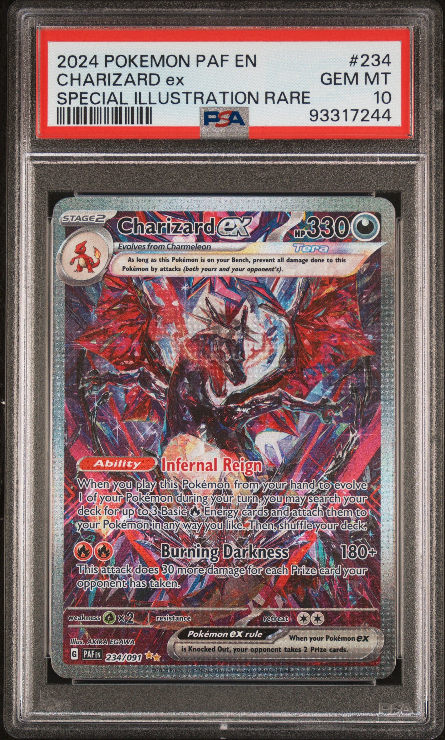 PSA 10 - Special Illustration Rare - Charizard ex #234