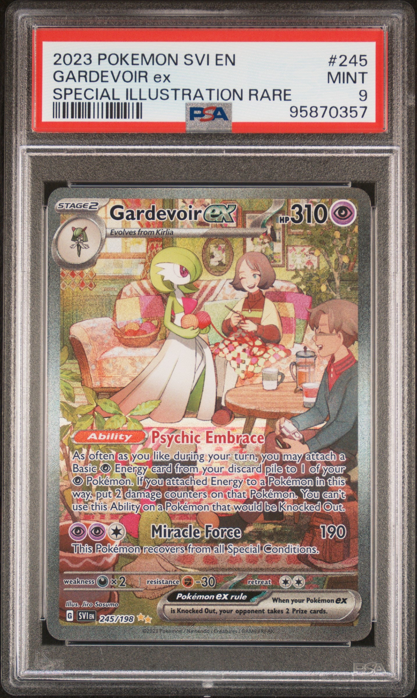 PSA 9 - Special Illustration Rare - Gardevoir ex #245