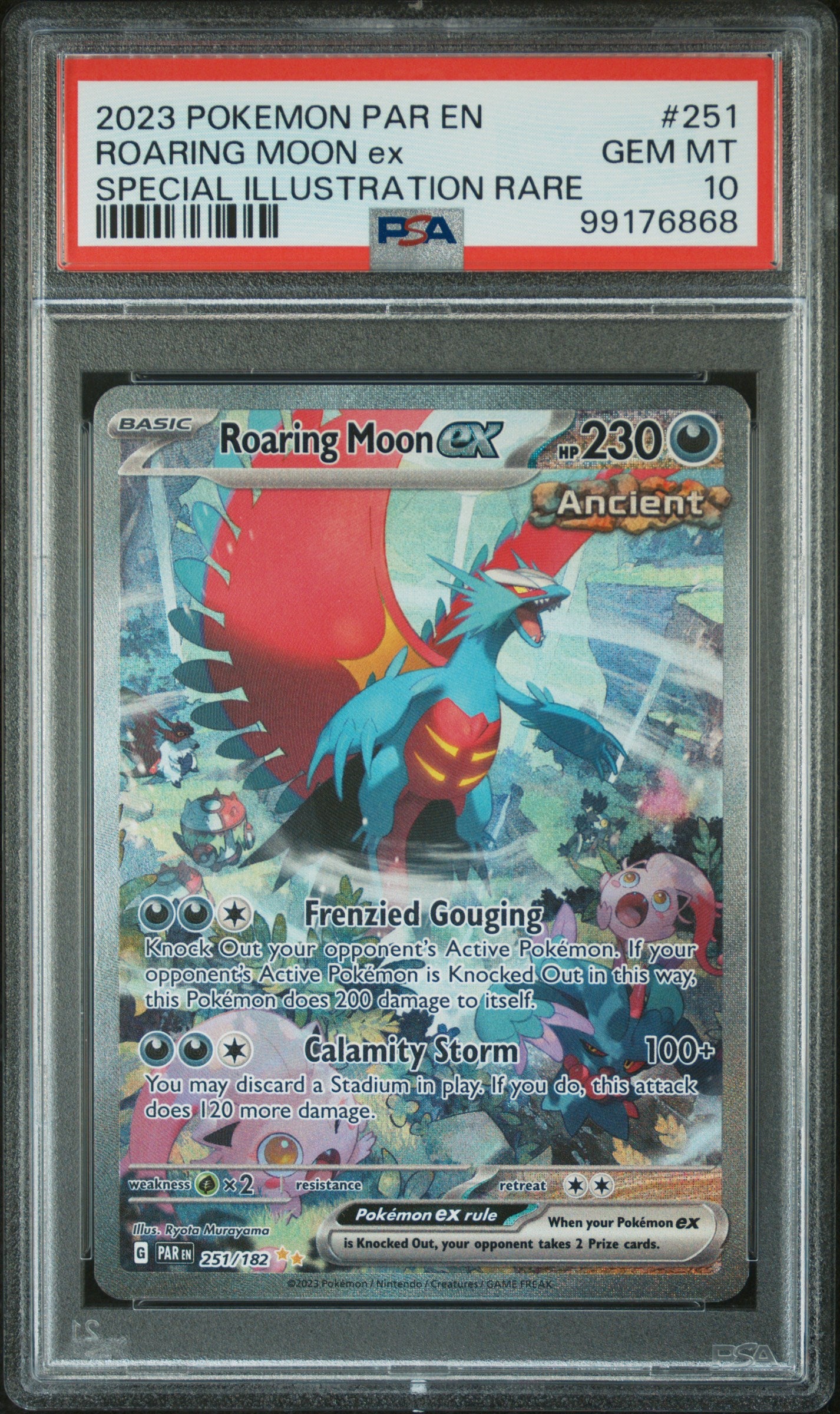 PSA 10 - Special Illustration Rare - Roaring Moon ex #251