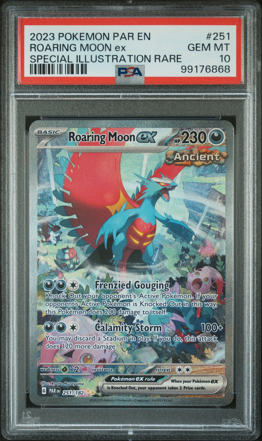 PSA 10 - Special Illustration Rare - Roaring Moon ex #251