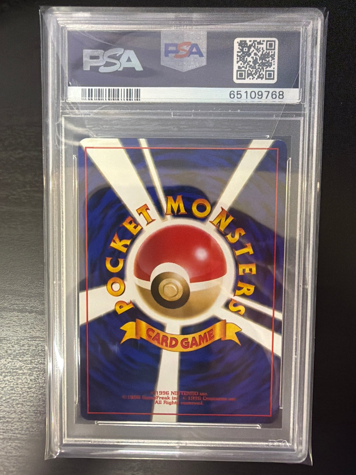 PSA 10 - JAPANESE ROCKET HOLO - DARK BLASTOISE JP #9