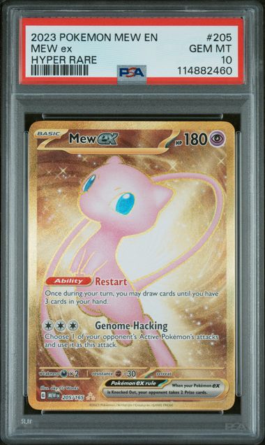 PSA 10 - Pokemon 151 - Mew #205