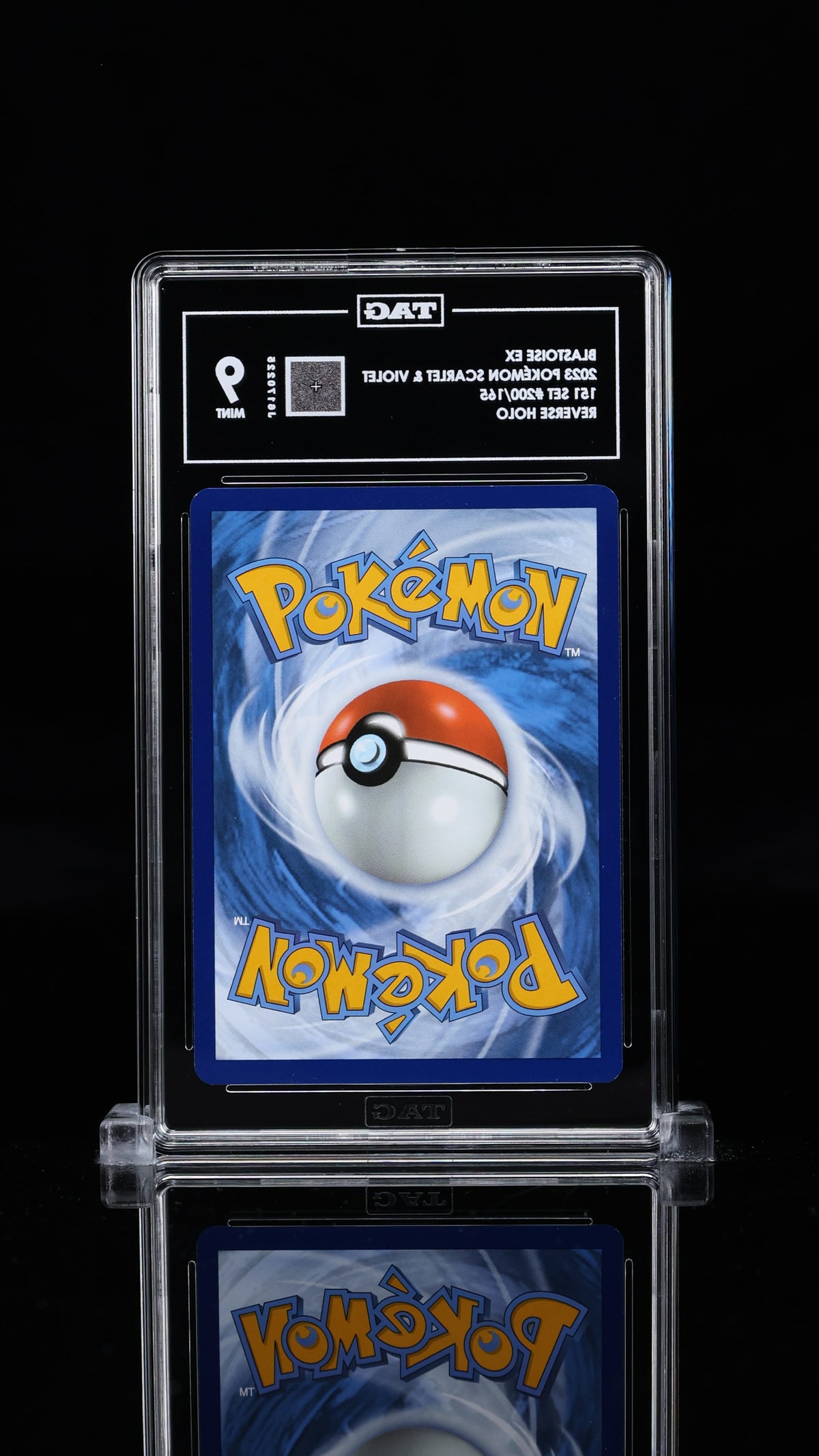 TAG 9 - Reverse Holo - Blastoise ex #200