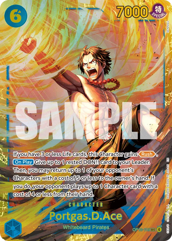 Portgas D. Ace OP13-119