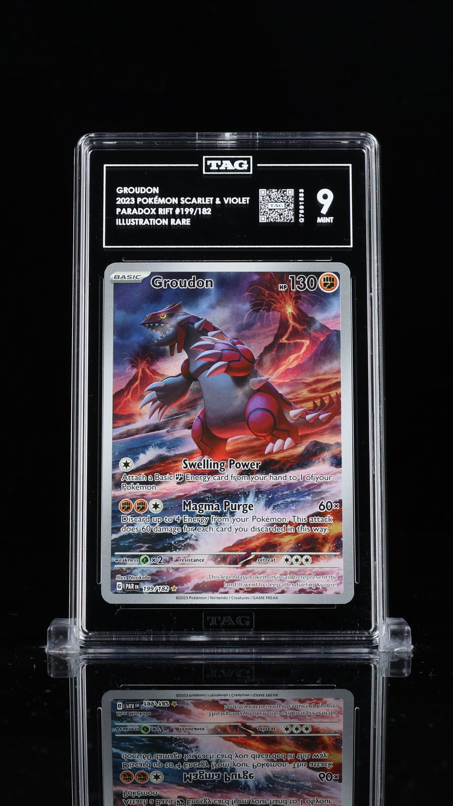 TAG 9 - Illustration Rare - Groudon #199