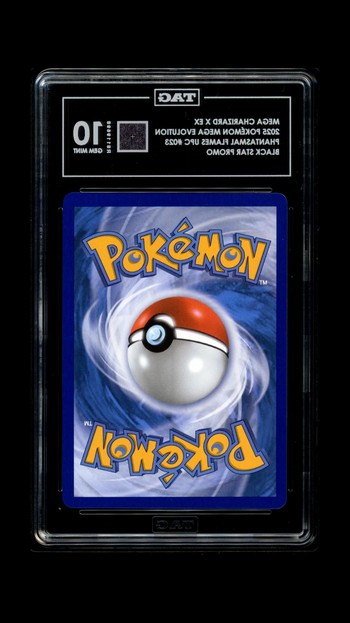 TAG 10 - Black Star Promo - Mega Charizard X ex #023