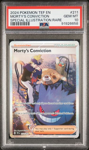 PSA 10 - Temporal Forces - Morty's Conviction #211