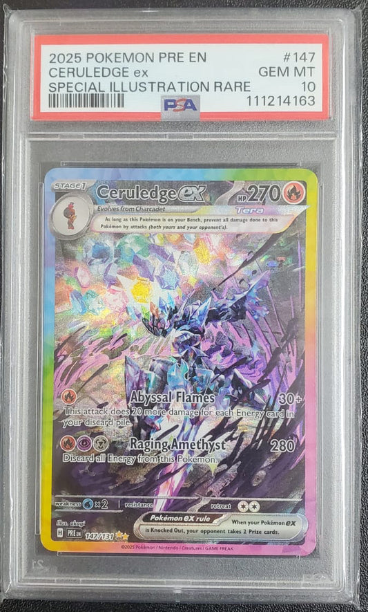 PSA 10 - Ceruledge ex Special Illustration Rare #147